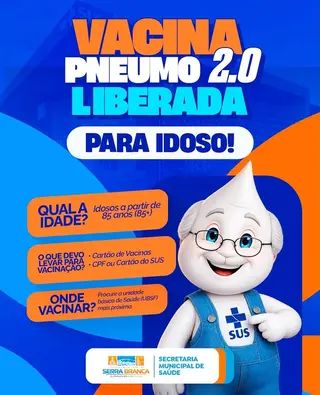 A Prefeitura de Serra Branca, através da Secretaria Municipal de Saúde, informa que a v...