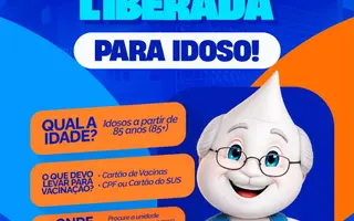 Serra Branca oferece vacina Pneumo 20 a idosos a partir dos 85 anos