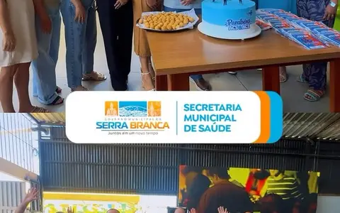 Secretaria de Saúde de Serra Branca homenageia ACS e ACE com almoço comemorativo
