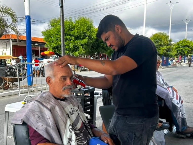 Secretaria de Assistência Social de Serra Branca promoveu manhã especial em homenagem ao Dia dos Pais