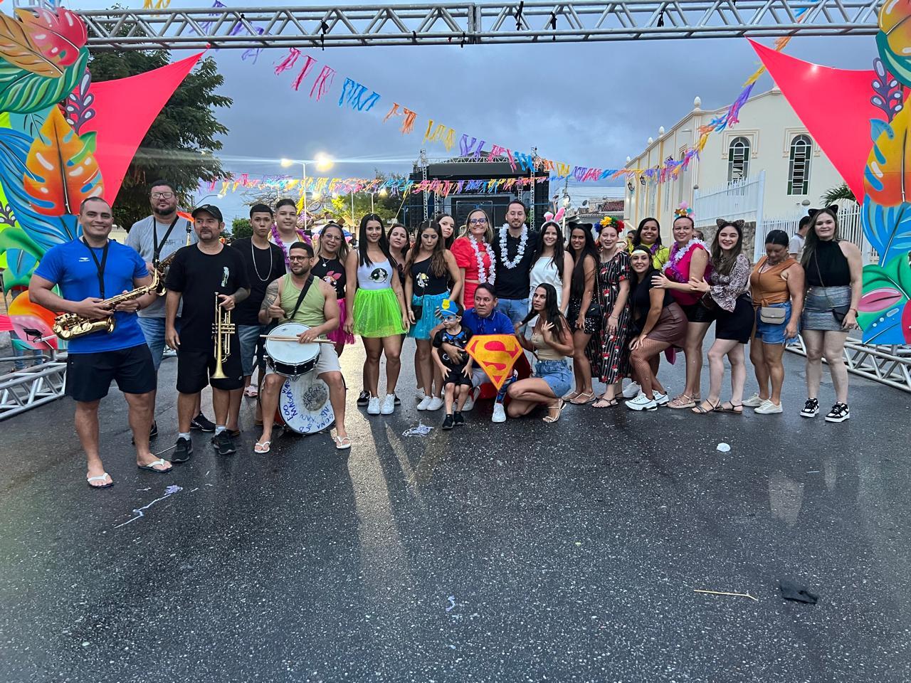 Prefeitura de Serra Branca abre o Carnaval 2026 com bloquinho da Assistência Social e Educação