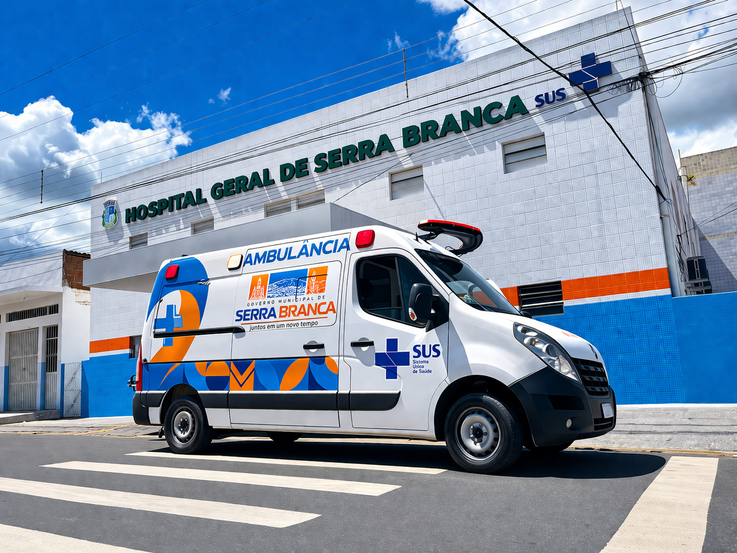Secretaria de Saúde receberá três novos veículos durante as festividades de emancipação política de Serra Branca