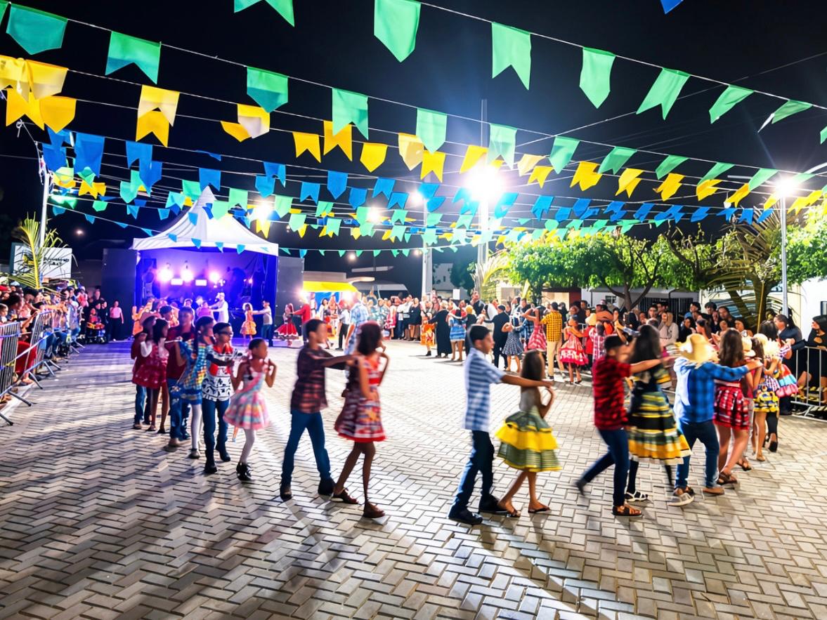 Festejos juninos seguem percorrendo bairros e distritos de Serra Branca com apoio da Prefeitura